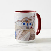 Samtige Skopelos Tasse (VorderseiteRechts)