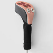Samtiger Apfel Driver Golfkopfschutz Golf Headcover (angewinkelt)