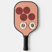 Samtiger Apfel-Pickleball-Schläger Pickleball Schläger (Rückseite)
