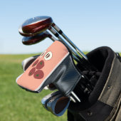 Samtiger Apfel-Putter-Golfkopfschutz Golf Headcover (In Situ)