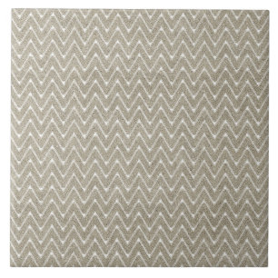 Samtiger Sandbrauner Kleiner Chevron-Muster Fliese