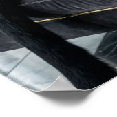 Samtpanther Noir Poster (Ecke)