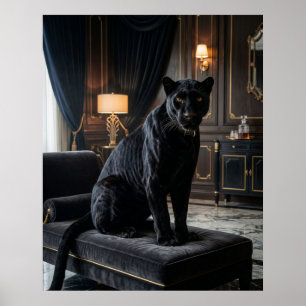 Samtpanther Noir Poster