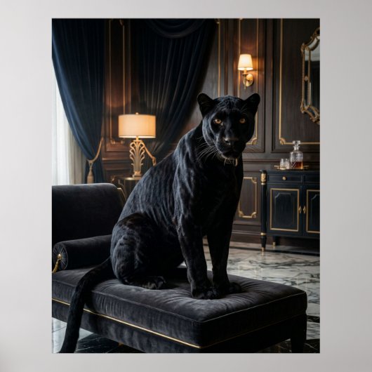 Samtpanther Noir Poster (Vorne)
