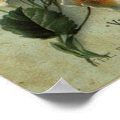 Samtseife Poster (Ecke)