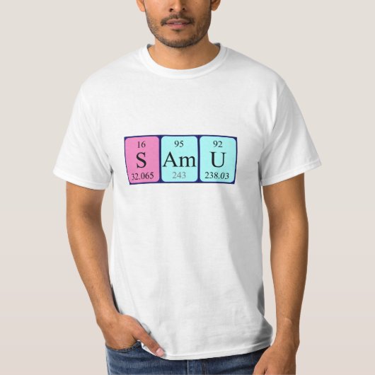 Samu Periodenname-Shirt T-Shirt (Vorderseite)