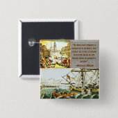 Samuel Adams Button (Vorne & Hinten)