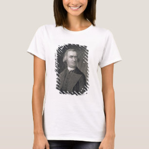 Samuel Adams, graviert von G.F. Storm (fl.c.1834) T-Shirt