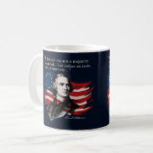 Samuel Adams Kaffeetasse (Vorderseite Links)