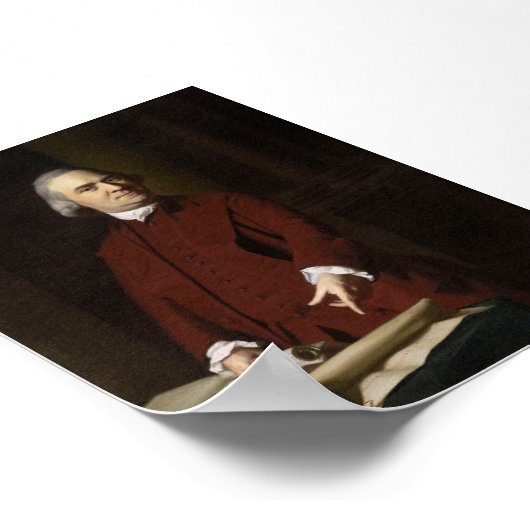 Samuel Adams Poster (Ecke)