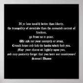 Samuel Adams - Poster (Vorne)