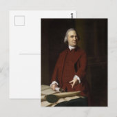 Samuel Adams Postkarte (Vorne/Hinten)