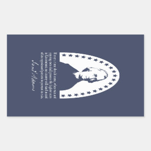 Samuel Adams Quote - Patriotische Stickers