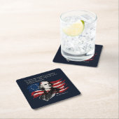 Samuel Adams Rechteckiger Pappuntersetzer (Vor Ort)