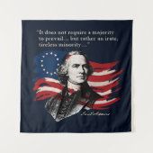 Samuel Adams Wandteppich (Vorderseite)