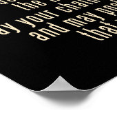 Samuel Adams Zitat Poster (Ecke)