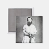 Samuel Baker, 1865 Magnet (Vorderseite/Rückseite)