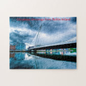 Samuel Beckett Bridge Dublin. Jigsaw Puzzle (Horizontal)