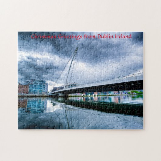 Samuel Beckett Bridge Dublin. Puzzle (Horizontal)