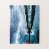 Samuel Beckett Bridge Dublin. Puzzle (Vertikal)