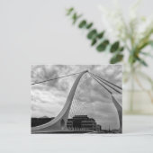 Samuel Beckett Bridge Postkarte (Stehend Vorderseite)