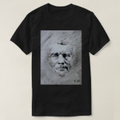 Samuel Beckett - Für Godot Wartend irische Schrift T-Shirt (Design vorne)