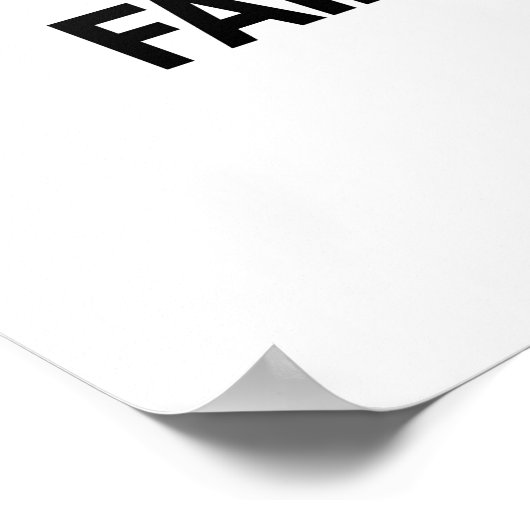 Samuel Beckett Zitat Poster Black/White (Ecke)