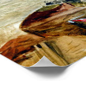 Samuel Bough Newhaven Harbor am Firth of Forth Poster (Ecke)