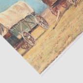 Samuel Colman | Studie über gedeckte Wagen Seidenpapier (Ausschnitt)