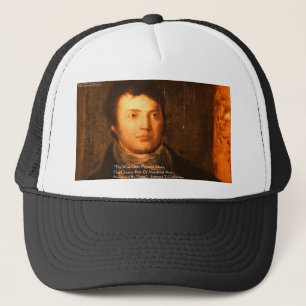 Samuel Cooleridge "Ideen" Weisheitszitate Geschenk Truckerkappe
