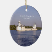 Samuel D. Champlain & Innovation Keramikornament (Rechts)