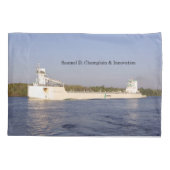 Samuel D. Champlain & Innovation Kissen Kissenbezug (Rückseite)