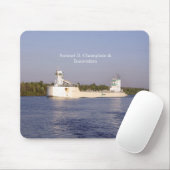 Samuel D. Champlain & Innovation mousepad (Mit Mouse)