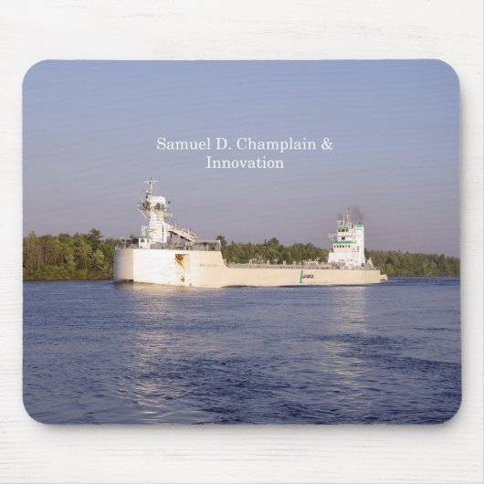 Samuel D. Champlain & Innovation mousepad (Vorne)