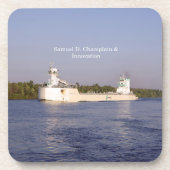 Samuel D. Champlain & Innovation Set von 6 Unterse Untersetzer (Vorderseite)