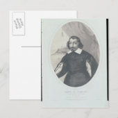 Samuel de Champlain 1854 Postkarte (Vorne/Hinten)