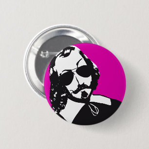 Samuel de Champlain Hipster lunettes futur Québec Button