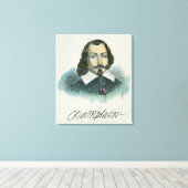 Samuel de Champlain Leinwanddruck (Insitu (Holzboden))