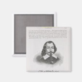 Samuel de Champlain Magnet (Vorderseite/Rückseite)