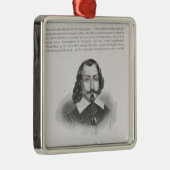 Samuel de Champlain Ornament Aus Metall (Rechts)