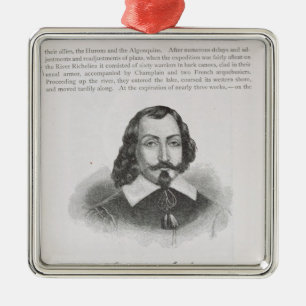 Samuel de Champlain Ornament Aus Metall