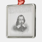Samuel de Champlain Ornament Aus Metall (Links)