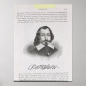 Samuel de Champlain Poster (Vorne)