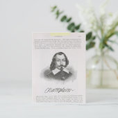 Samuel de Champlain Postkarte (Stehend Vorderseite)