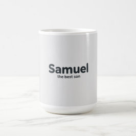 Samuel der beste Sohn Kaffeetasse