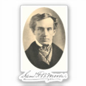 Samuel Finley Breese Morse Aufkleber (Vorderseite)