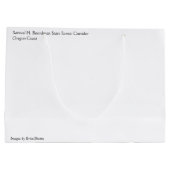 Samuel H. Boardman, Oregon Coast Große Geschenktüte (Rückseite)