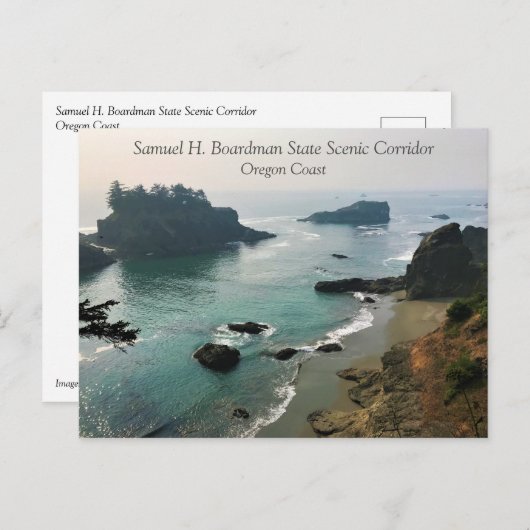 Samuel H. Boardman, Oregon Coast Postkarte (Vorne/Hinten)