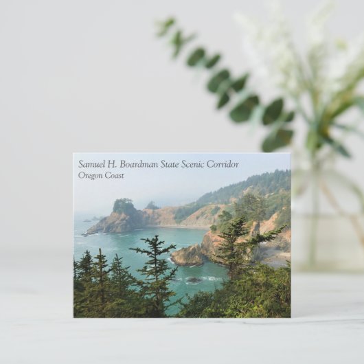 Samuel H. Boardman, Oregon Coast Postkarte (Stehend Vorderseite)
