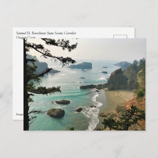 Samuel H. Boardman, Oregon Coast Postkarte (Vorne/Hinten)